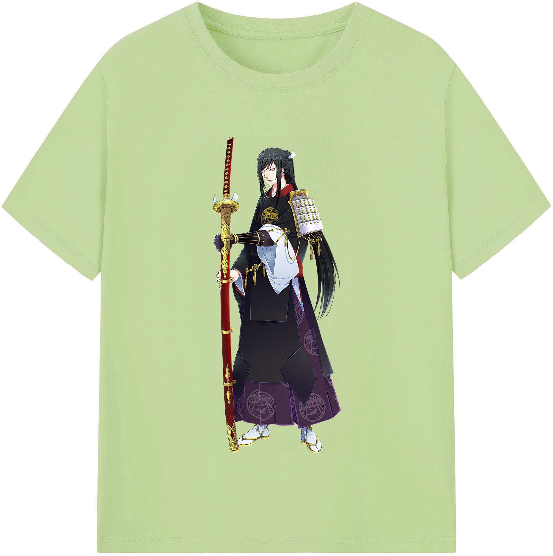 （画像用） 刀剣乱舞 Touken Ranbu 綿100％半袖Tシャツ（フロントプリント）